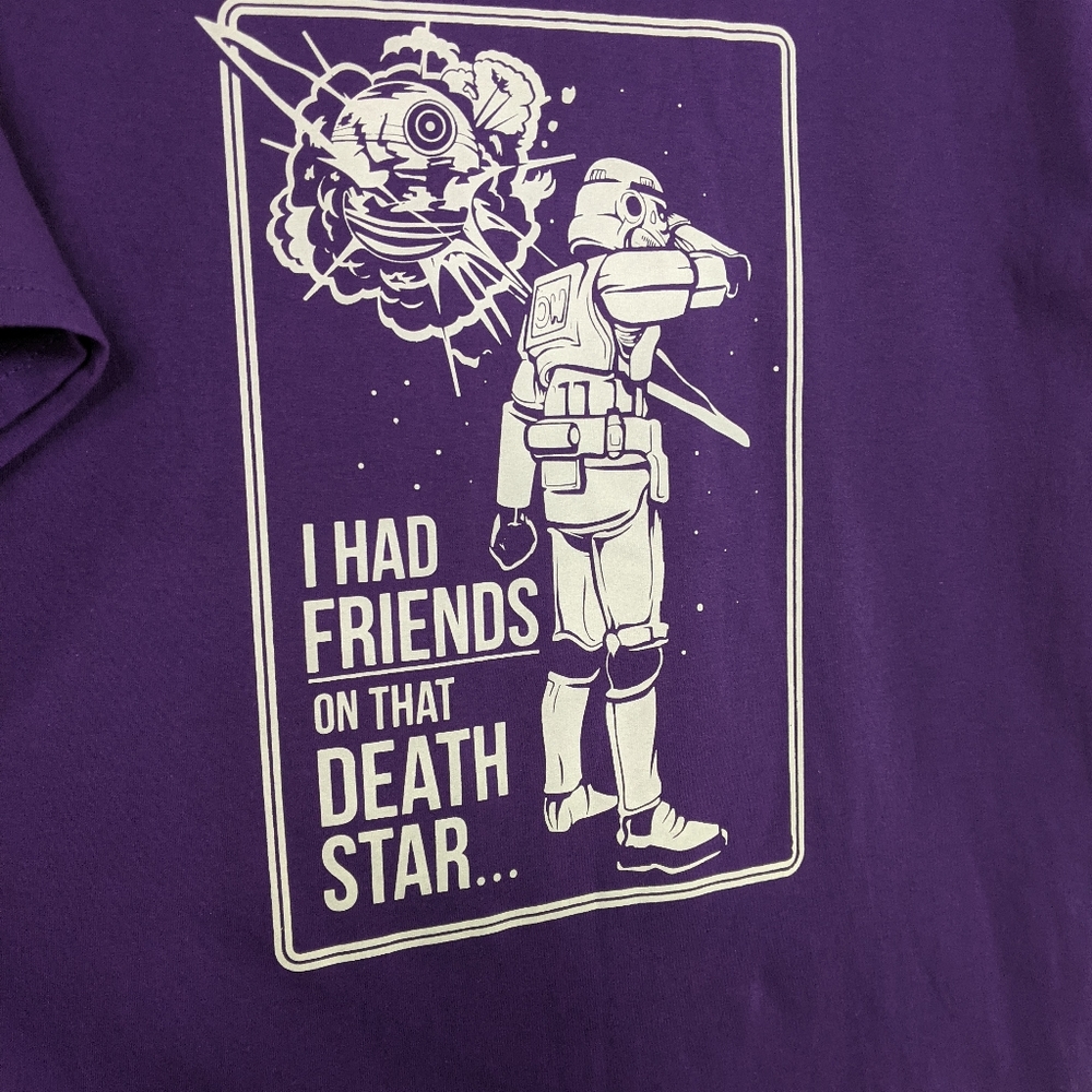 Purple Funny My Friends We're On That Tee Unisex
